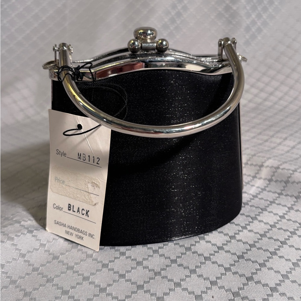 Black Sasha vintage clutch